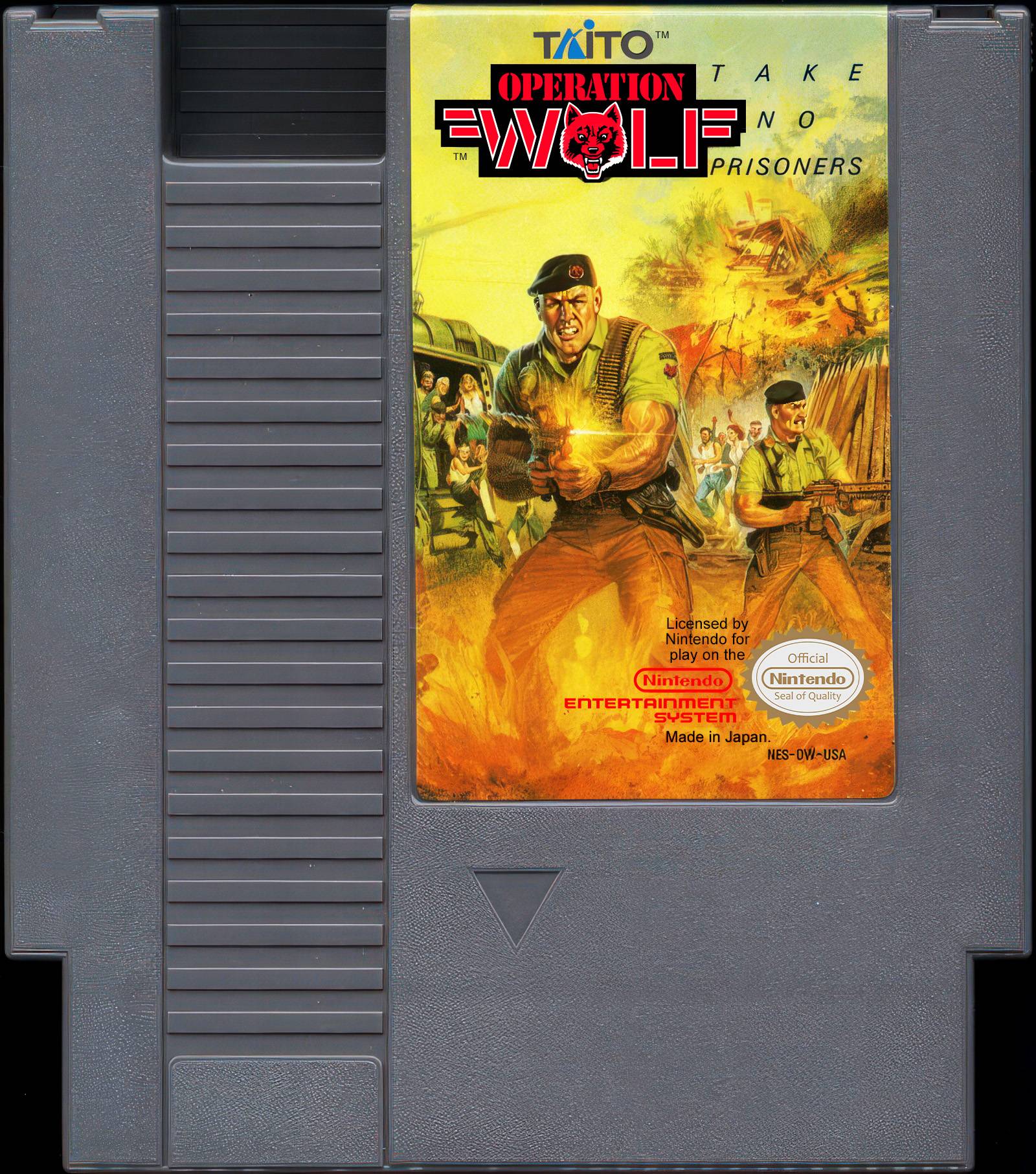 Лицензионный картридж Operation Wolf для NES